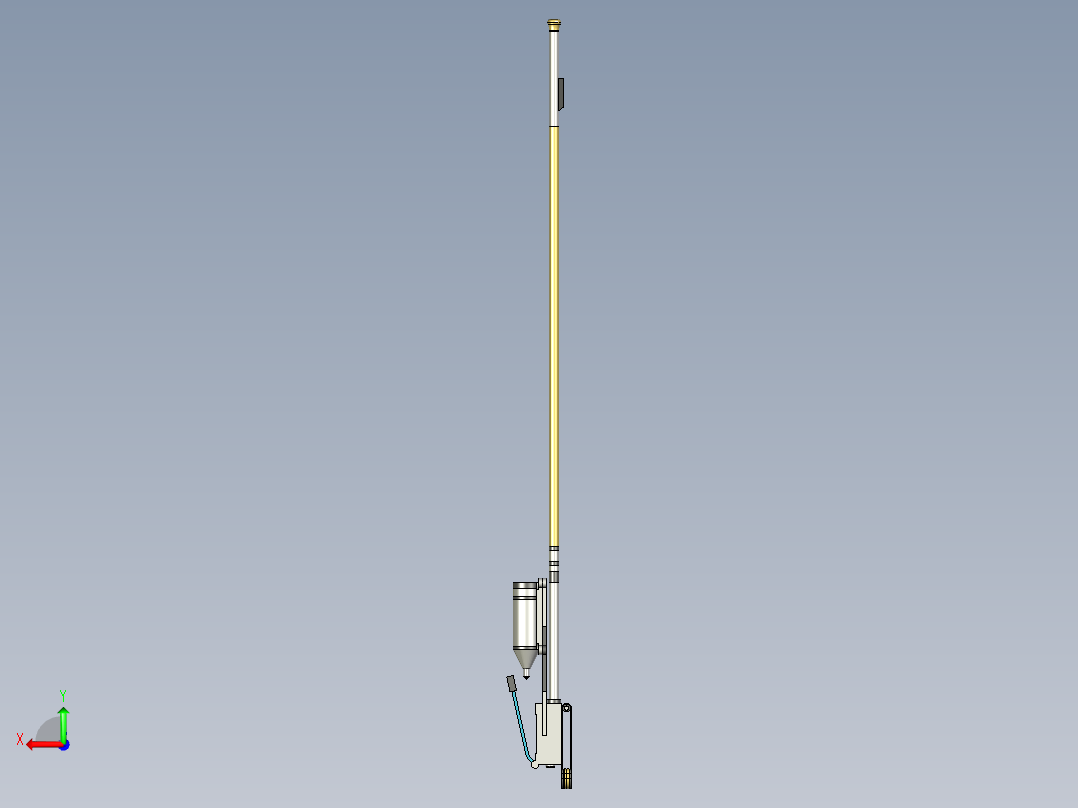 工具（接地装置）后视图