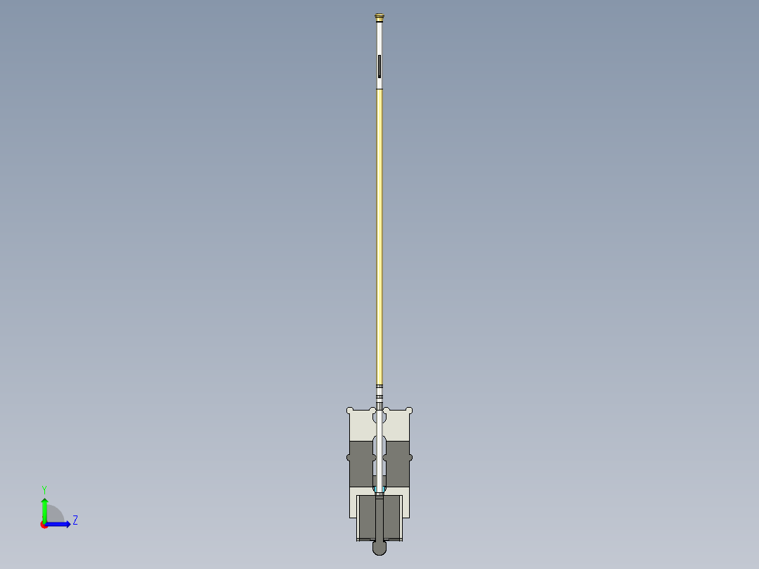 工具（接地装置）左视图