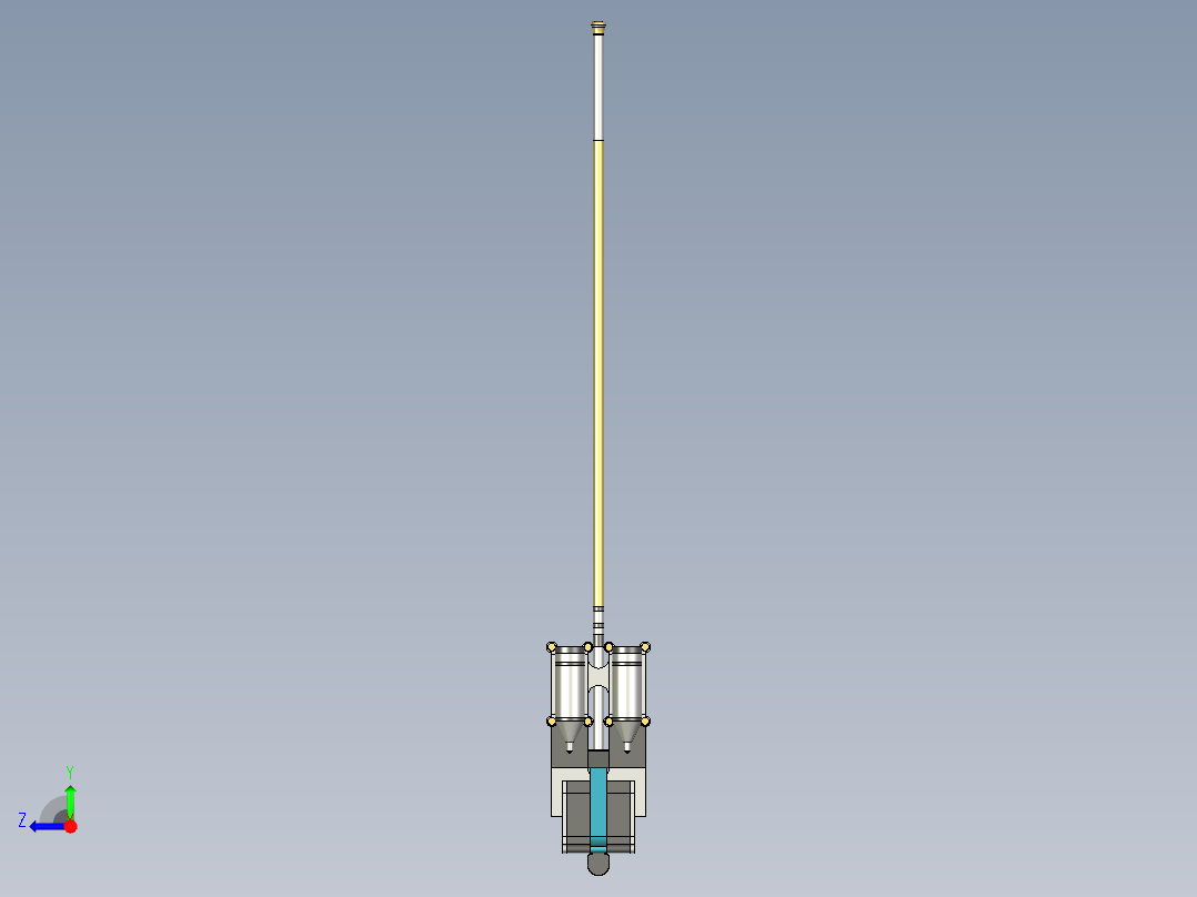 工具（接地装置）右视图