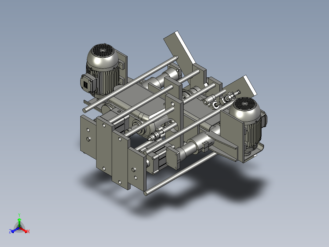 多头双面钻孔机