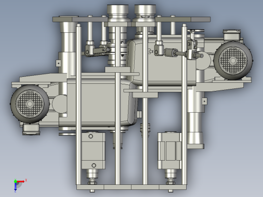 多头双面钻孔机俯视缩略图