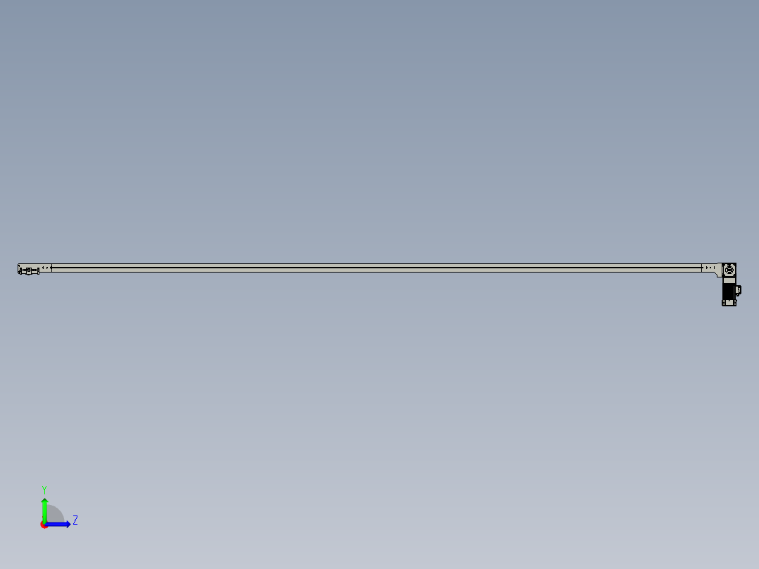 25倍速链左视图