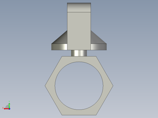P127-3分两端内牙开关后视缩略图