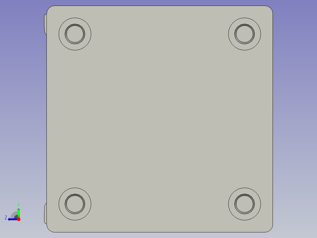 气缸SC100x75S右视图