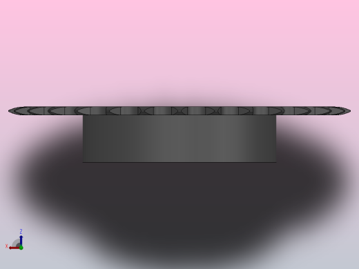 直孔链轮081型_29-081-1俯视缩略图