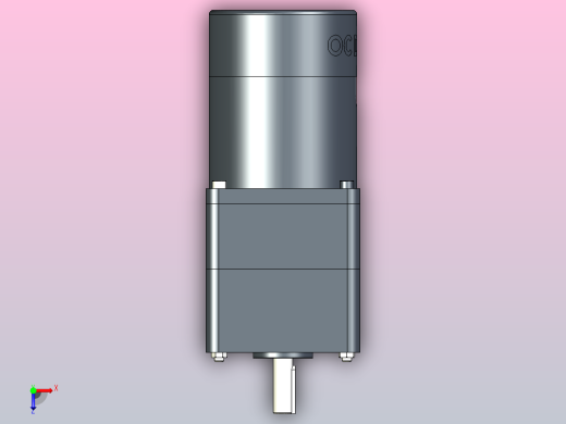 80DC(30W╱60W)微型直流组合型电机[80DC30GV12R16-80GM10HK]俯视缩略图