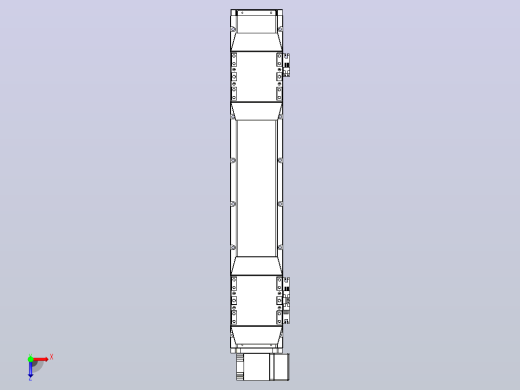 皮带直线轴双滑块型TPA-GCBS-120-P70-L150-RP-M20-N3俯视缩略图