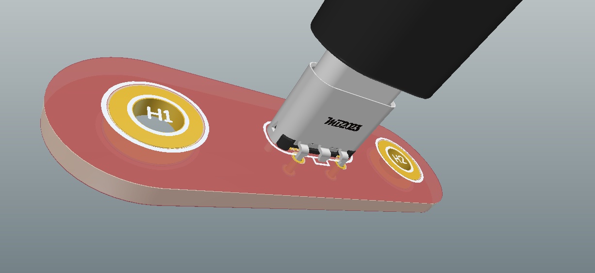 USB-C垂直连接器