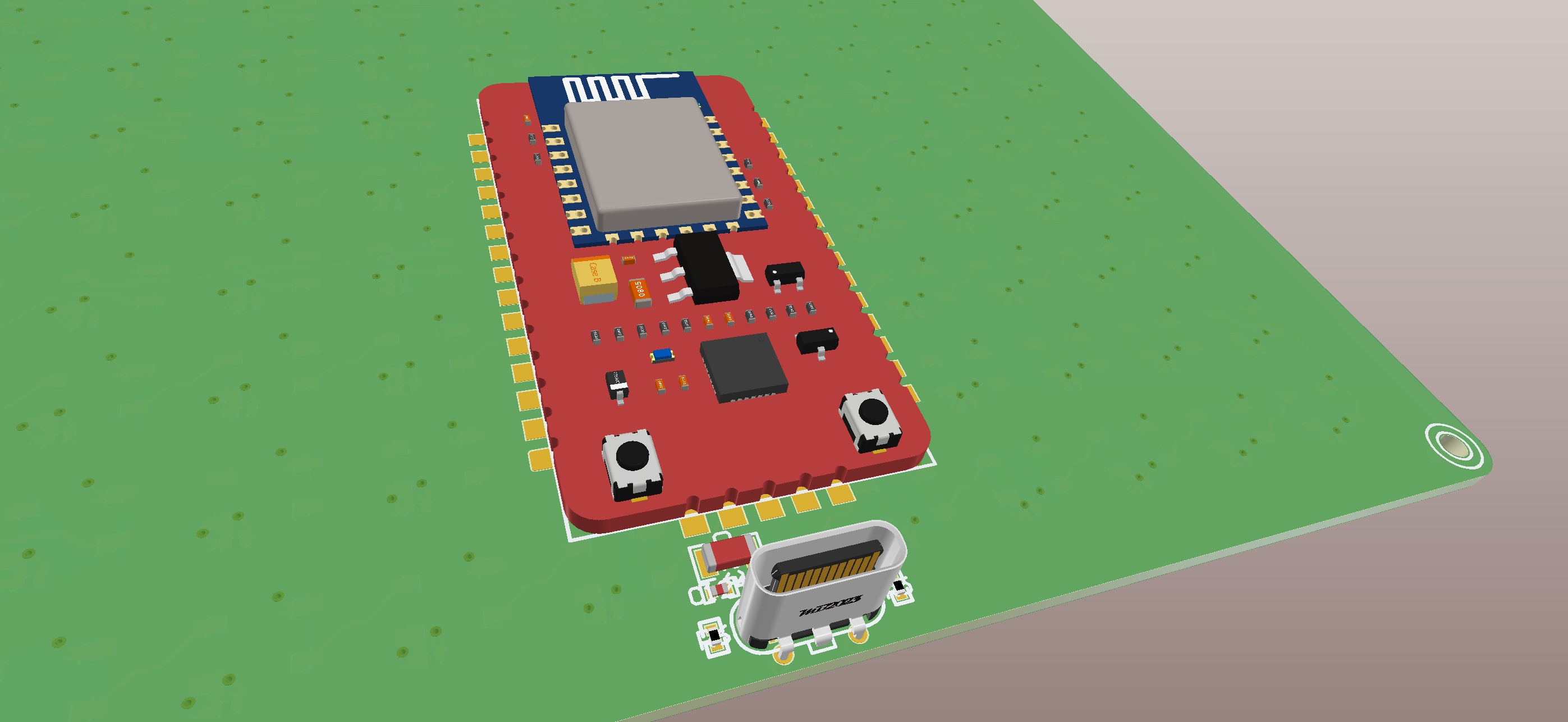 USB-C垂直连接器