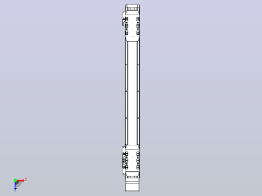 滚珠丝杠线性轴TPA-GCRS-50-1205C-L175-MP-M10-N3俯视缩略图