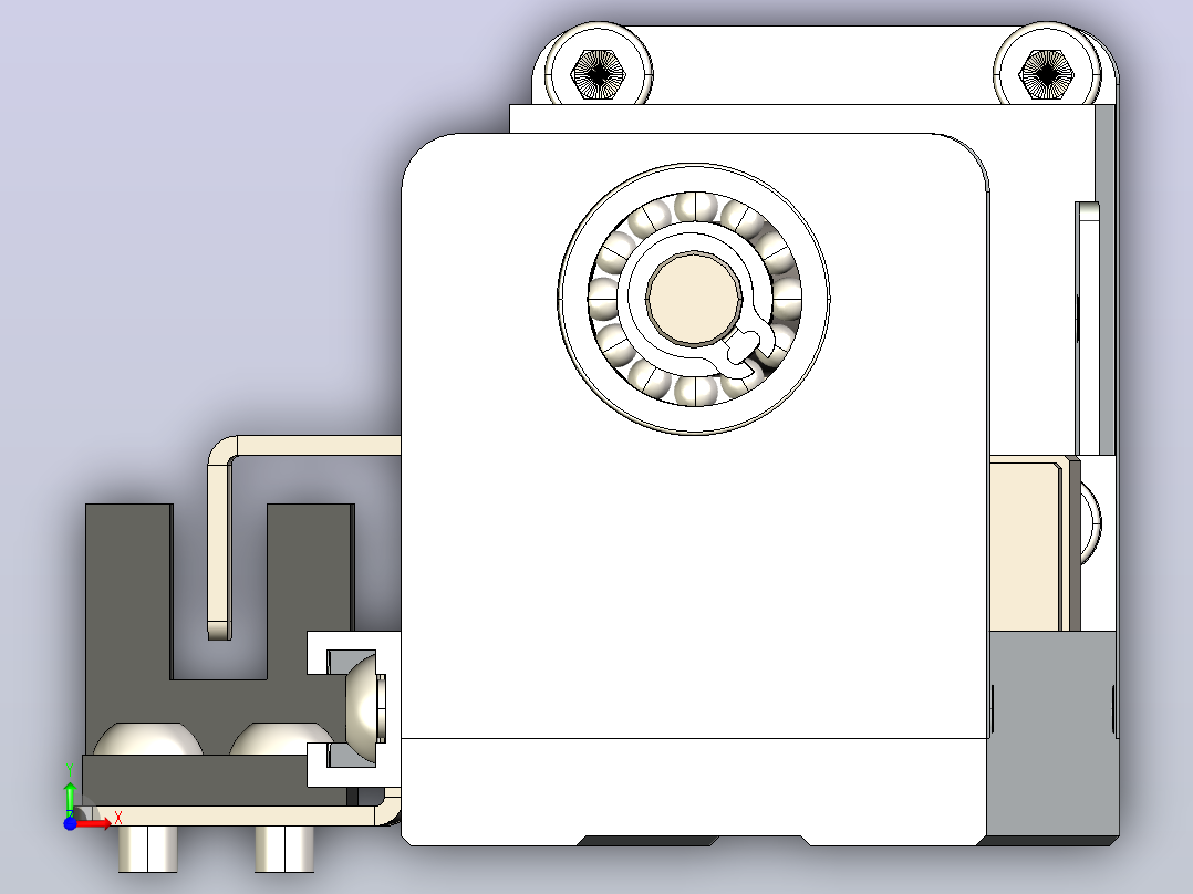 FSL30 直线模组[FSL30-E200-04-BC-B28]前视图