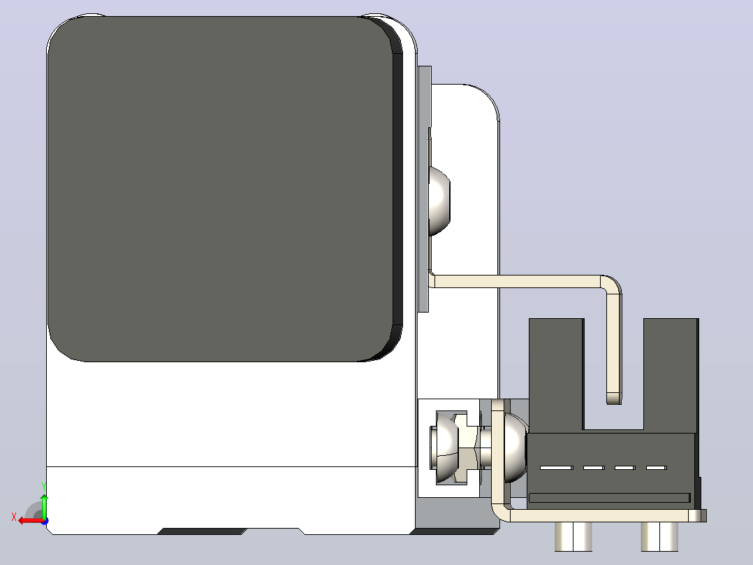 FSL30 直线模组[FSL30-E200-04-BC-B28]后视图