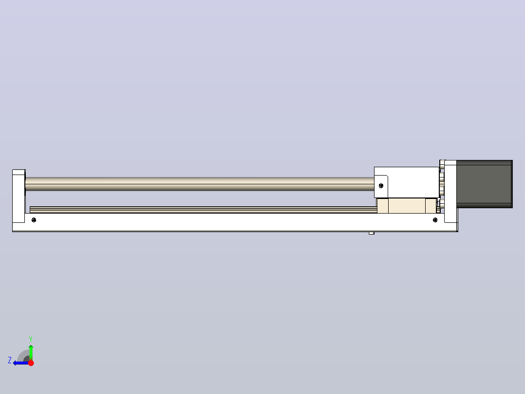 FSL30 直线模组[FSL30-E200-04-BC-B28]右视图