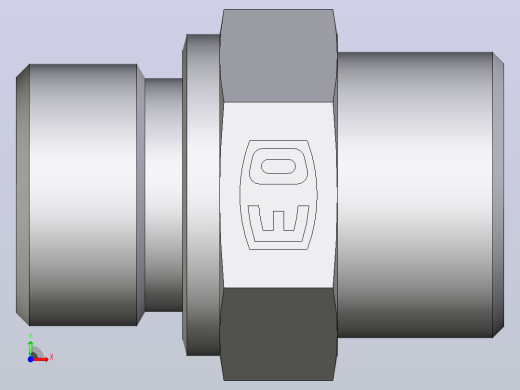 公螺柱连接器GE16SM71X前视缩略图