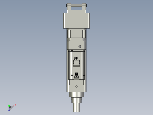 轻载电动缸TPA-ESR80-2510C-L100-MR-CB-W-P75-JX-C3俯视缩略图