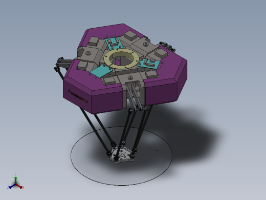 松下连杆机器人