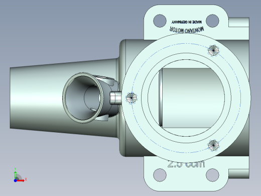 Diesel Engine 2.5ccm柴油引擎3D图纸 UG NX11设计 附工程图前视缩略图