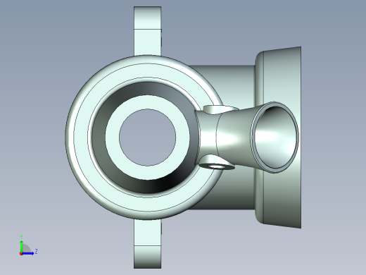 Diesel Engine 2.5ccm柴油引擎3D图纸 UG NX11设计 附工程图左视缩略图