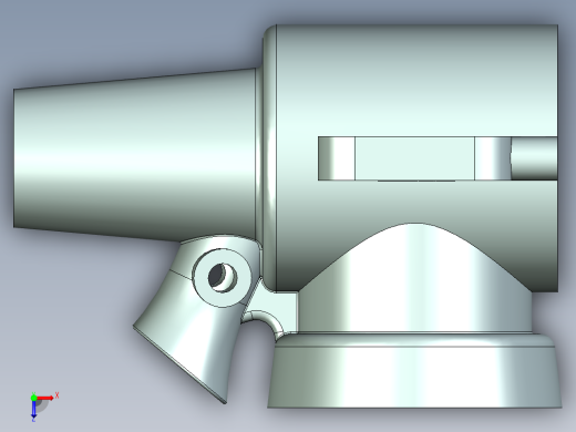 Diesel Engine 2.5ccm柴油引擎3D图纸 UG NX11设计 附工程图俯视缩略图