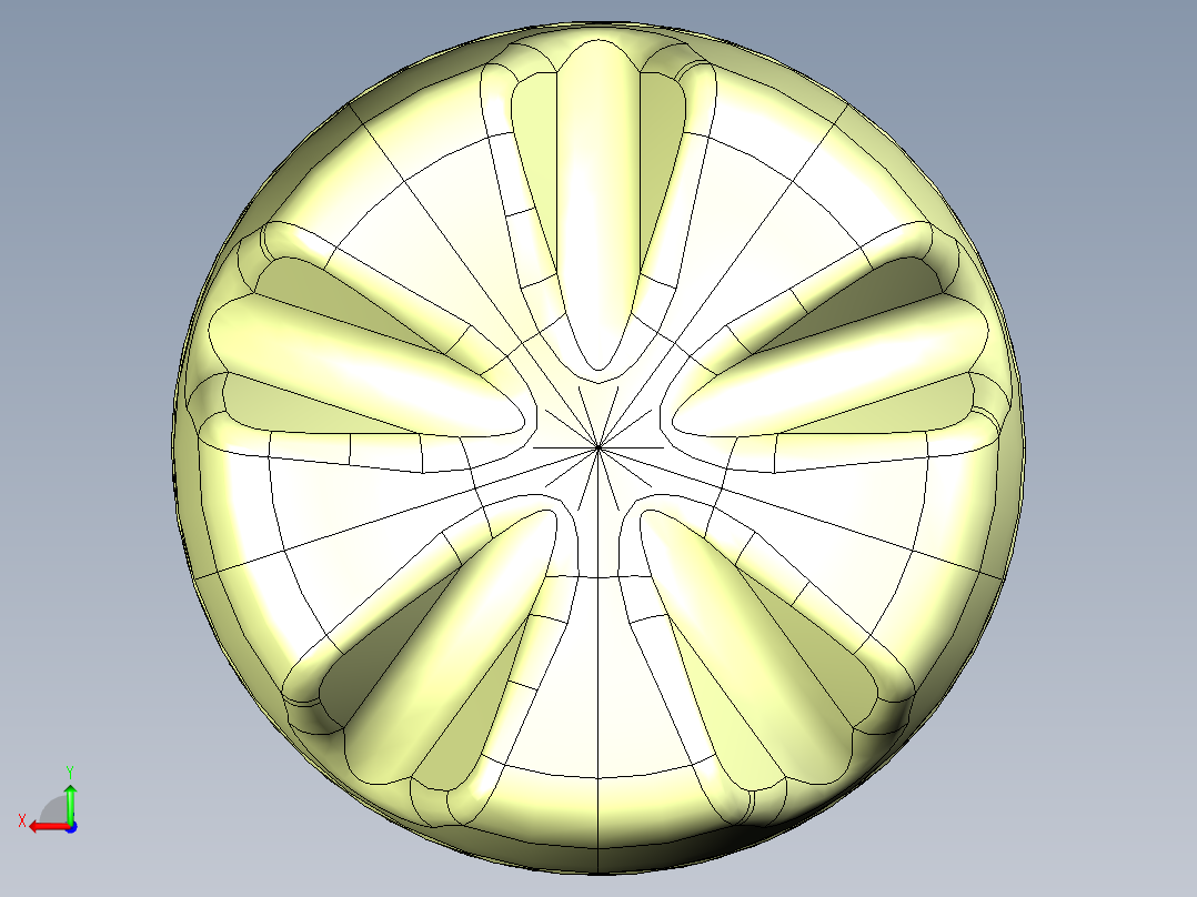 catia原版教材水瓶后视图