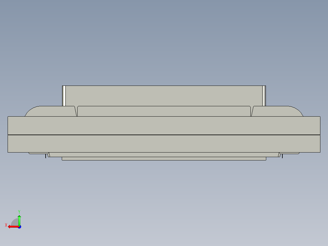 双动正反拉伸(全套,已试模OK)后视图
