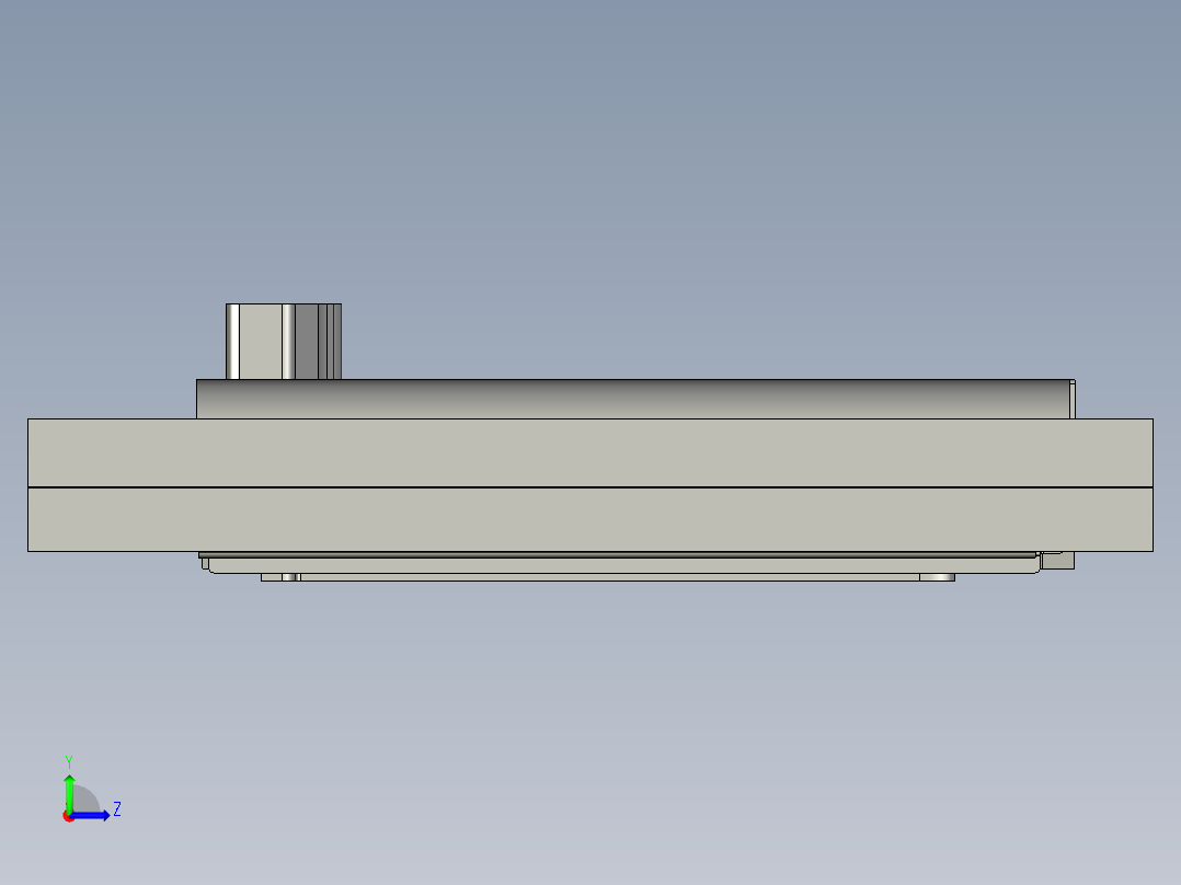 双动正反拉伸(全套,已试模OK)左视图