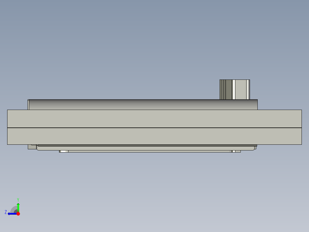 双动正反拉伸(全套,已试模OK)右视图