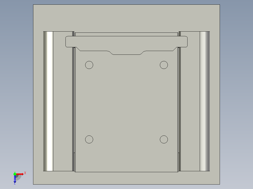 双动正反拉伸(全套,已试模OK)俯视图