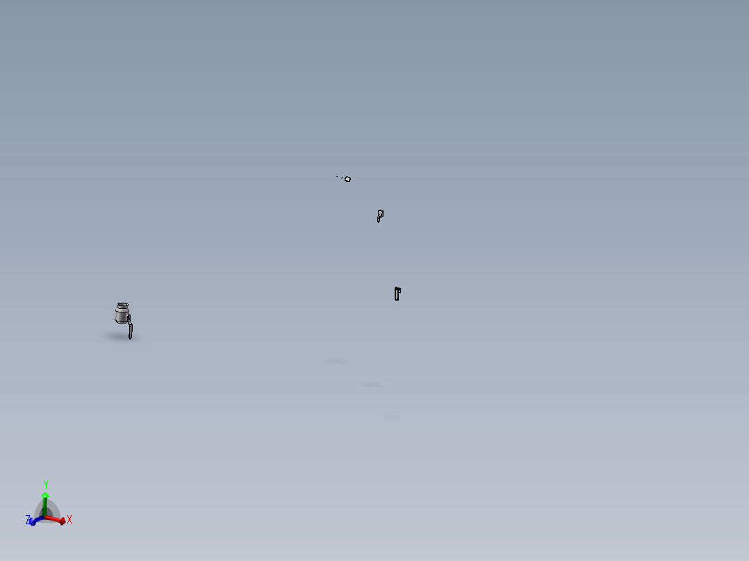 环卫餐厨车三维数模设计