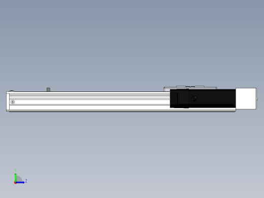 Toyo东佑达直线模组-ECH6-300-BR+煞車左视缩略图