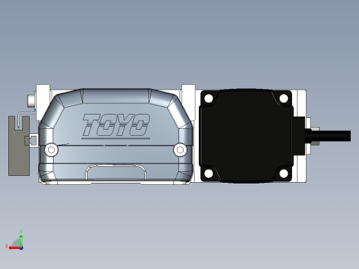 Toyo东佑达直线模组-ETH10-300-BR-200W+煞車后视缩略图