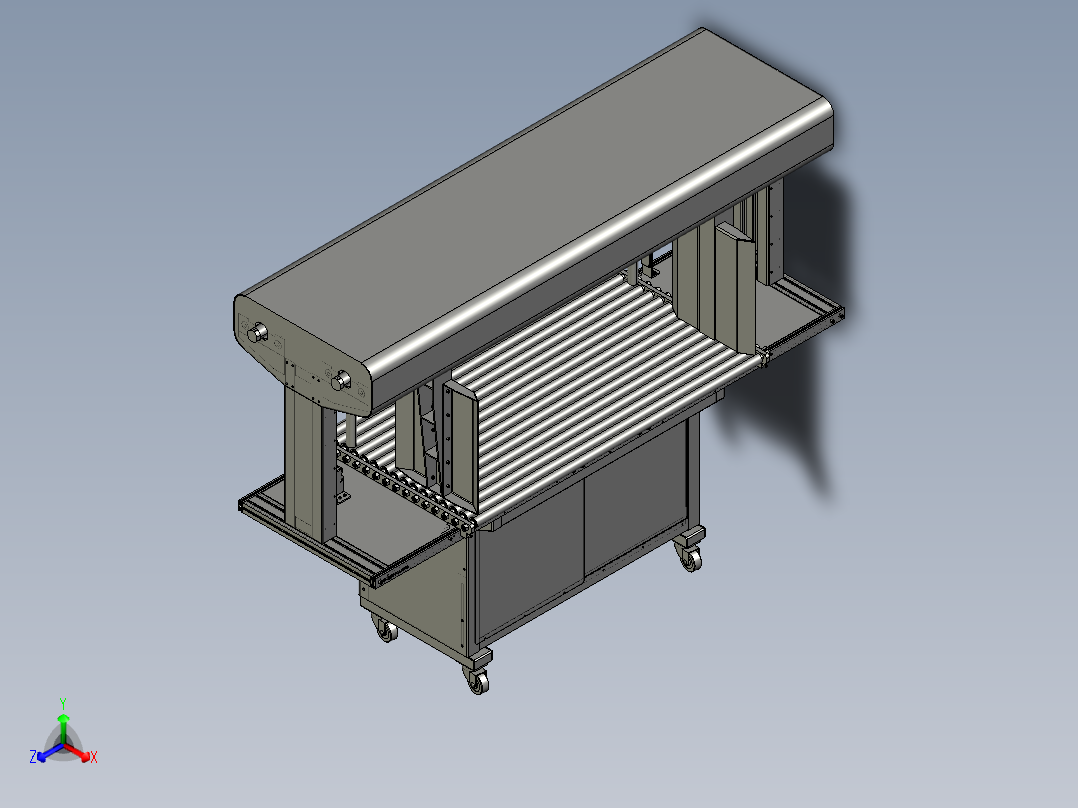 瓦楞纸箱排齐整平机