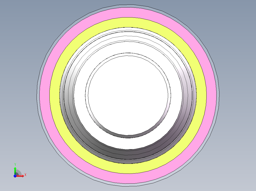 一种高温防砂节流器设计前视图
