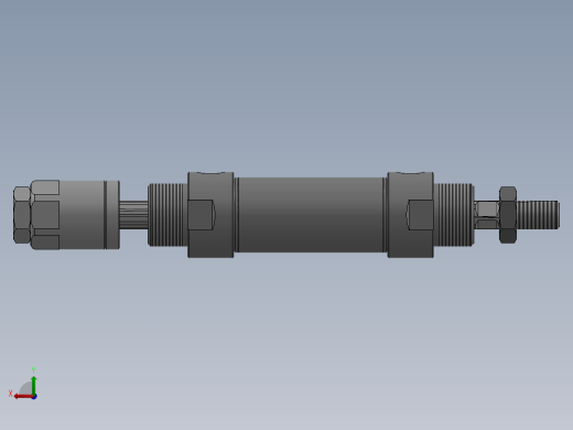 气缸MAJ25x10-10S后视缩略图