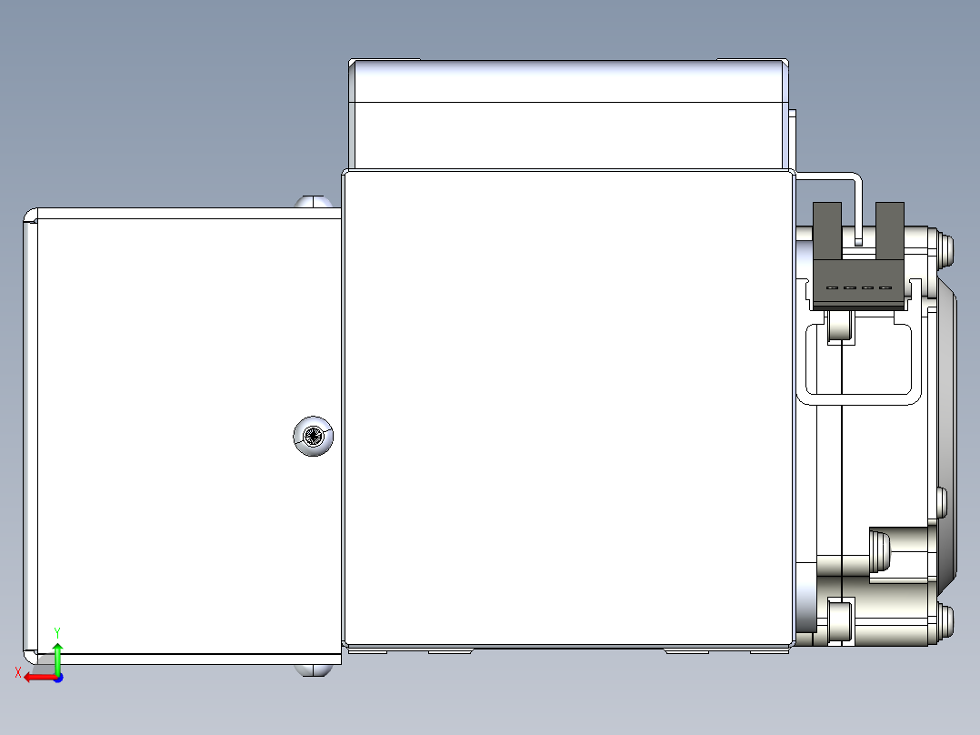威洛博LB.GB同步带传动--欧规系列LB6A-L65-S3800-BL后视图