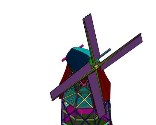 中世纪机械传动荷兰风车缩略图