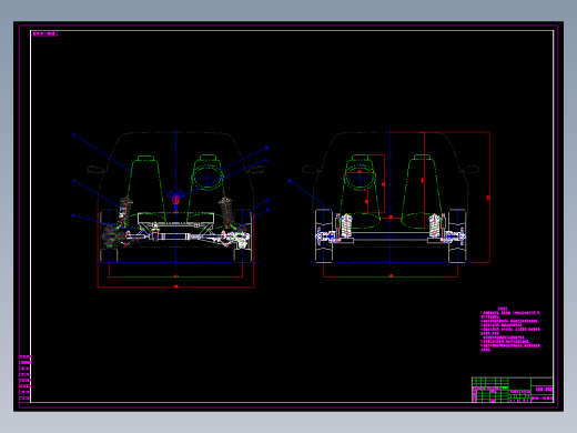 HG7164乘用车总体设计（CAD图+翻译）
