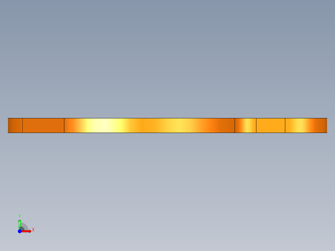 管道手动球阀-水管开关阀-手动阀门User Library-Flange C300DN100_DN80~100.Stop Plate前视图
