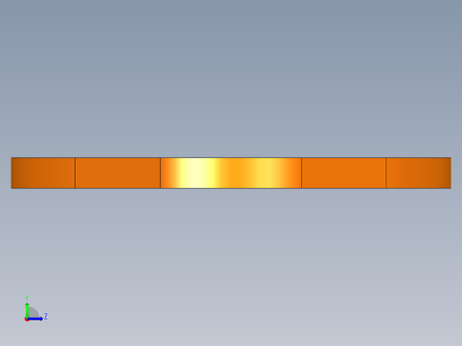 管道手动球阀-水管开关阀-手动阀门User Library-Flange C300DN100_DN80~100.Stop Plate左视缩略图