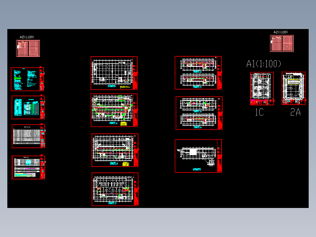 苏州某车管所办公楼通风空调图