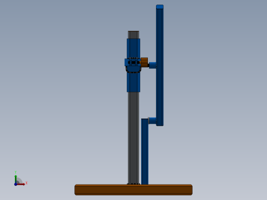 手电钻支架前视缩略图