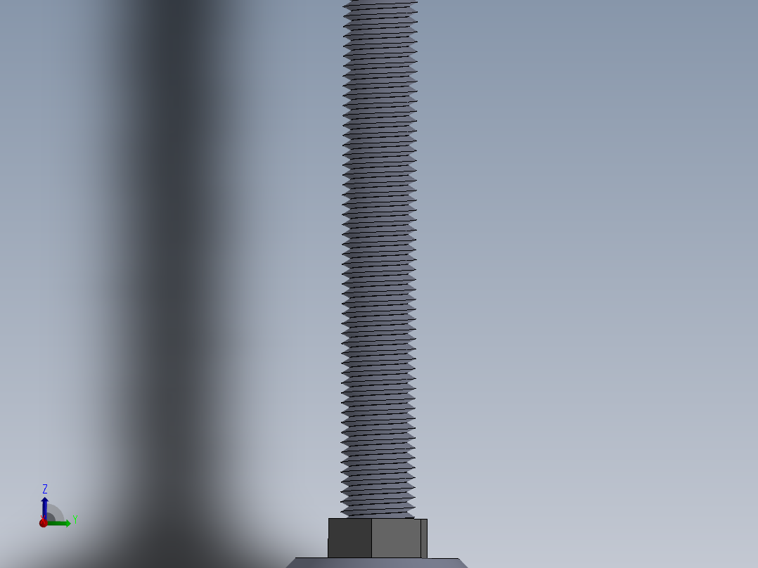 铝材附件零件库主视图