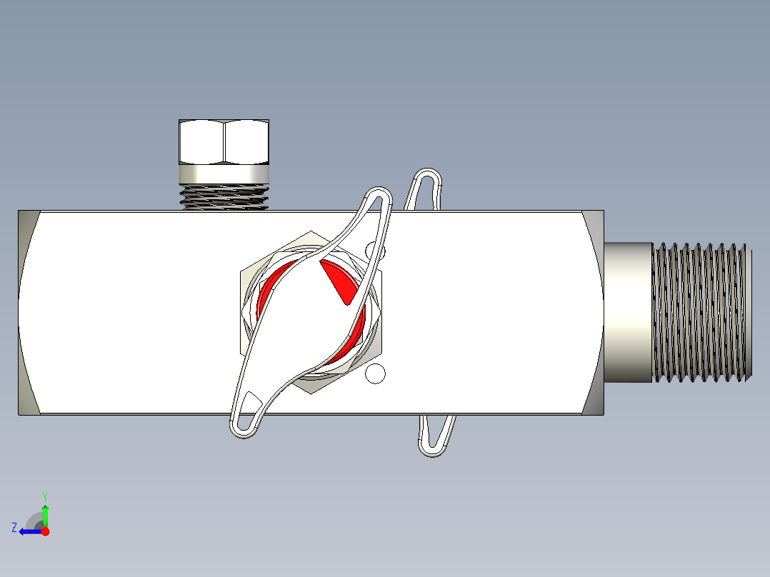 施耐德SAMFSA-N4N4-A阻断和排放歧管右视图