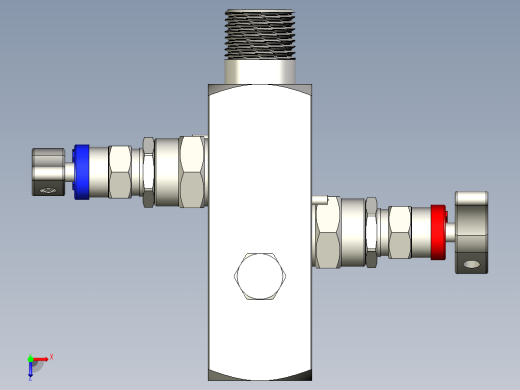 施耐德SAMFSA-N4N4-A阻断和排放歧管俯视缩略图