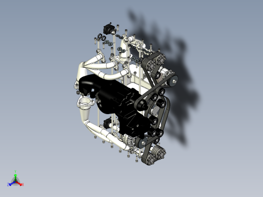 六缸拳手发动机