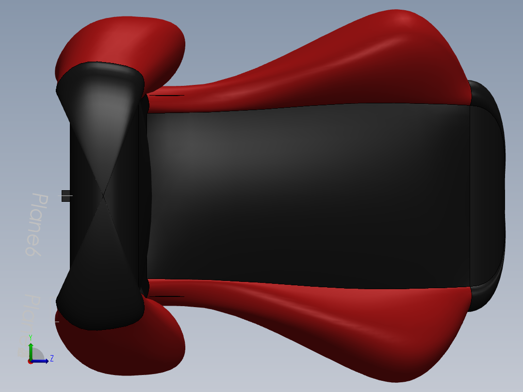 汽车座椅 (14)左视图