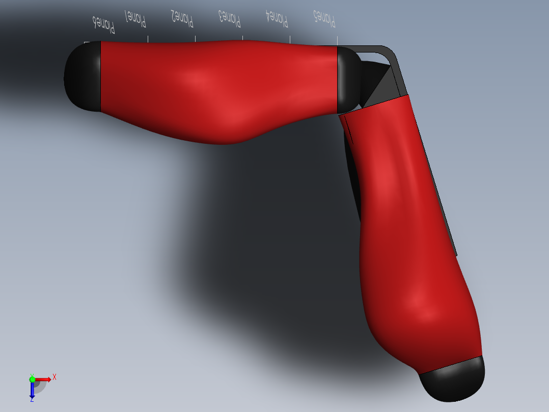 汽车座椅 (14)俯视图