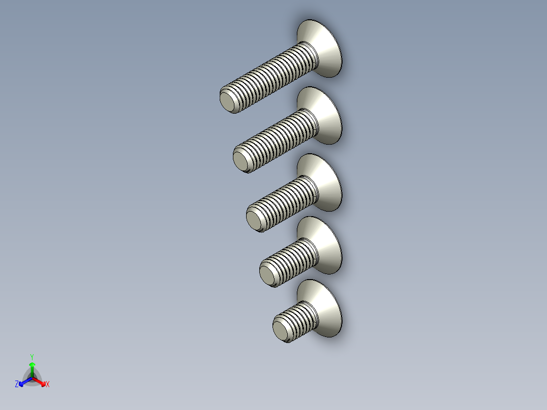 内六角螺栓-M8 Set_CSK Allen Bolt