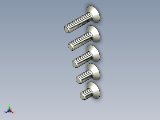 内六角螺栓-M8 Set_CSK Allen Bolt