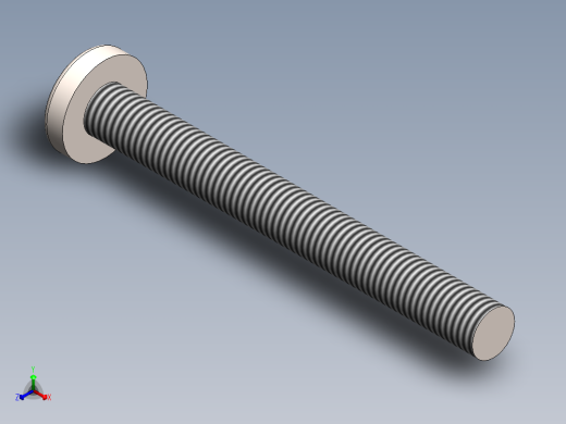 螺丝 M6 十字盘头-M6x55 Screw head.SLDPRT